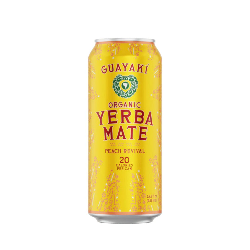 Guayaki Organic Yerba Mate - Peach (458ml)