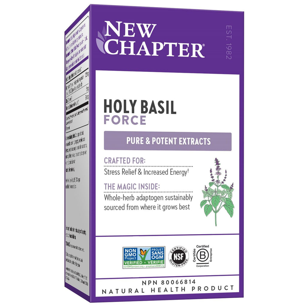 New Chapter Holy Basil Force (60 VCaps)