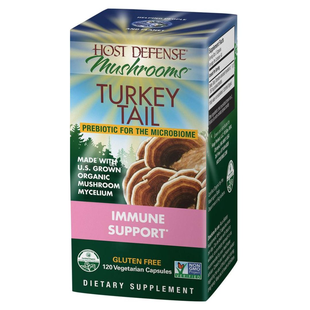 Host Defense Turkey Tail Capsules - Lifestyle Markets