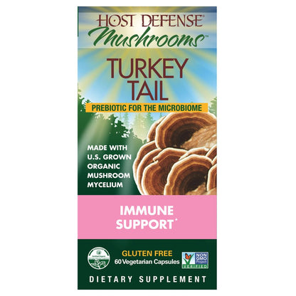 Host Defense Turkey Tail Capsules - Lifestyle Markets