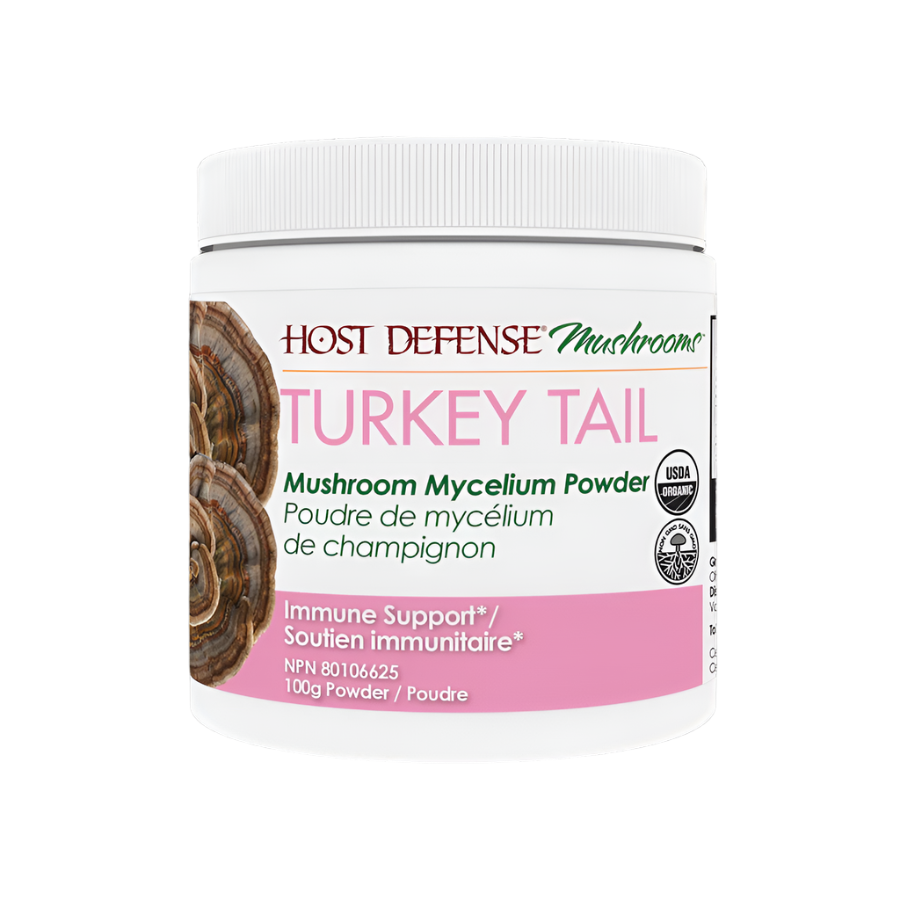 Host Defense Turkey Tail Powder (100g) - Lifestyle Markets