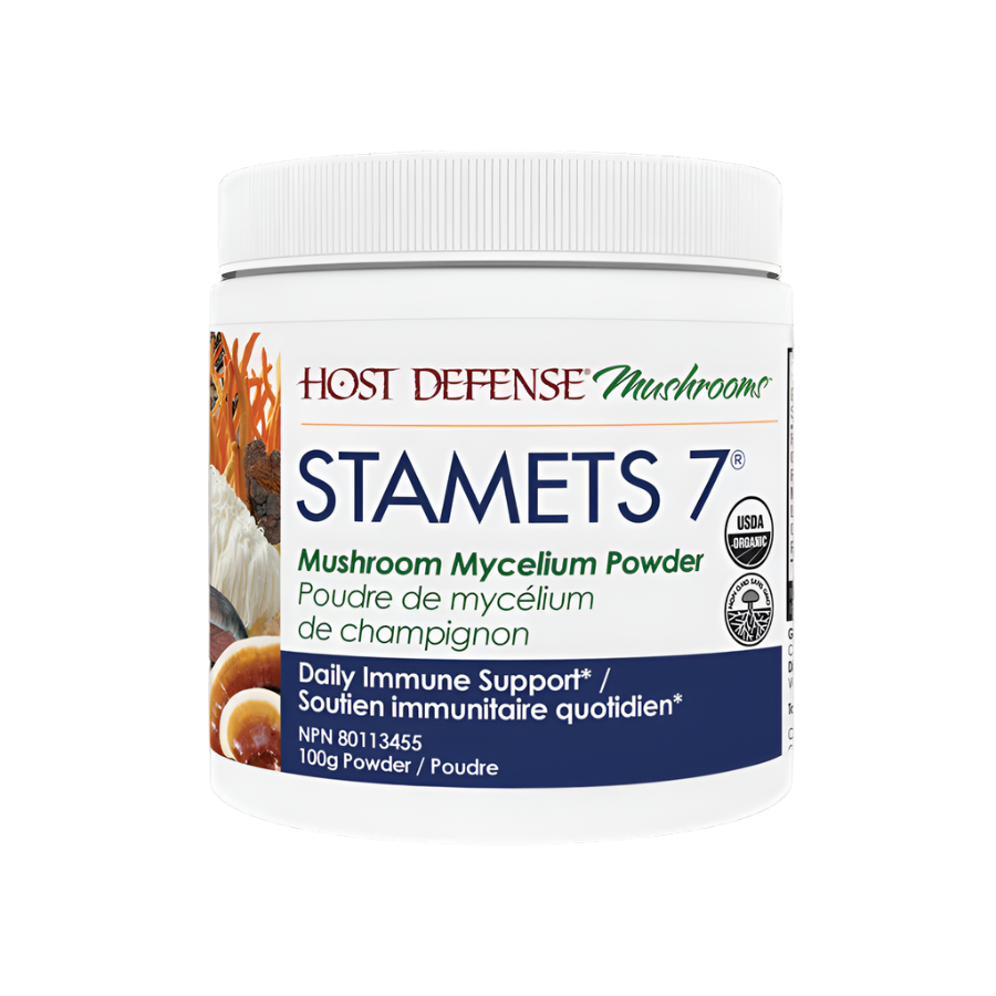 Host Defense Stamets 7 Powder (100g) - Lifestyle Markets
