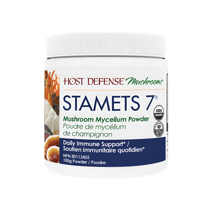 Host Defense Stamets 7 Powder (100g) - Lifestyle Markets