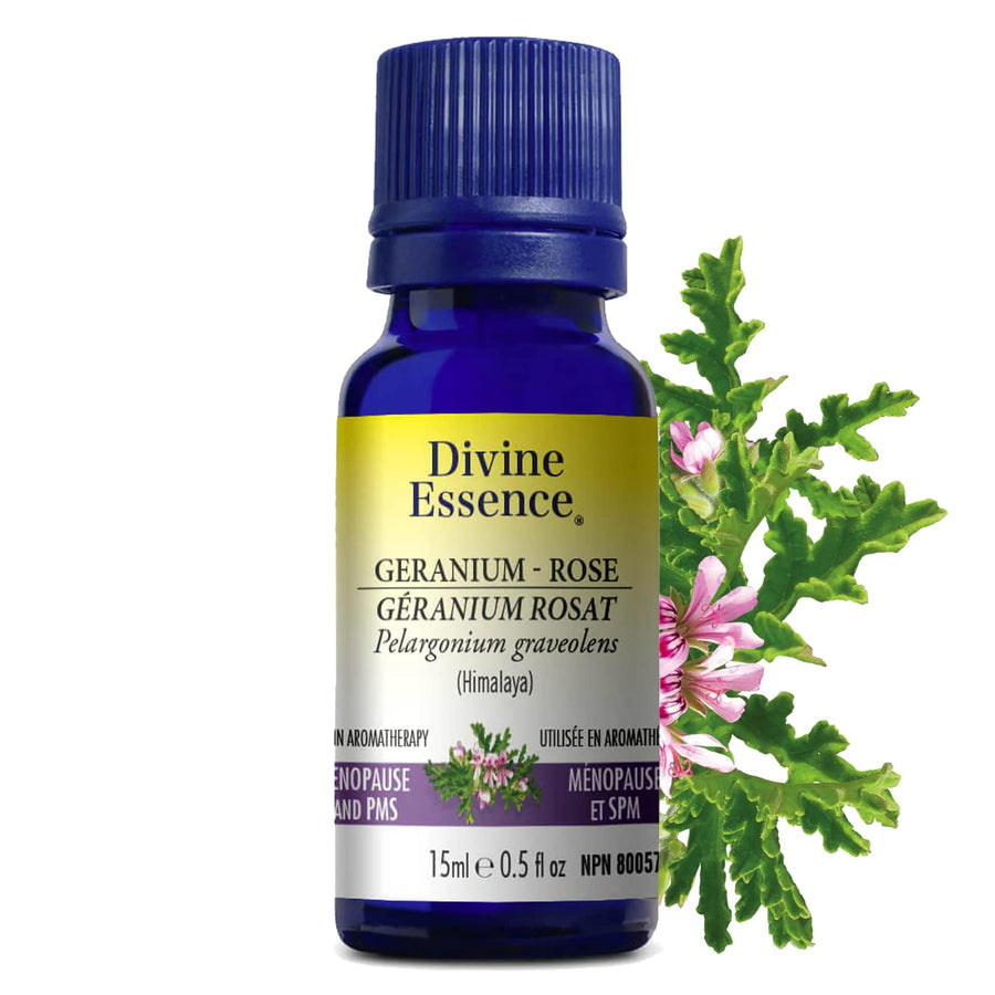 Divine Essence Geranium Rose (Himalaya) Oil (15ml)