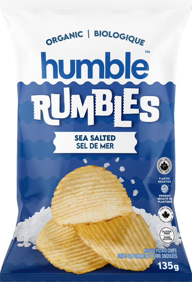 Humble Rumbles Chips - Sea Salted (135g) - Lifestyle Markets