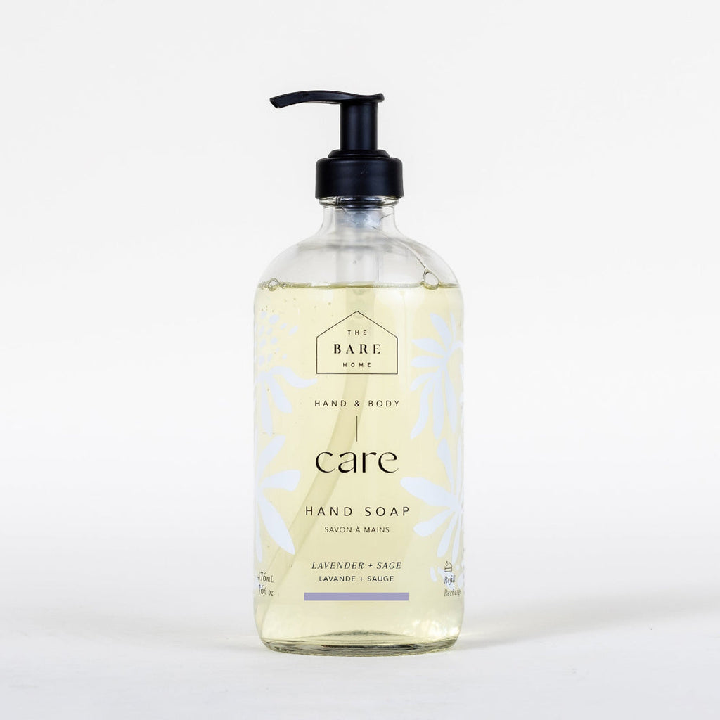 The Bare Home Hand Soap - Lavender + Sage (476ml)