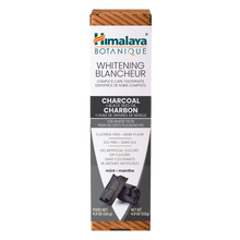 Himalaya Botanique Charcoal Whitening Toothpaste packaging on a white background