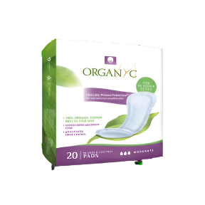 Organyc Light Incontinence Moderate Pads (20ct)