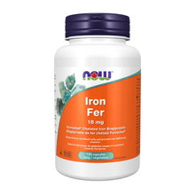 Now Iron Bisglycinate 18mg (120 VCaps) - Lifestyle Markets
