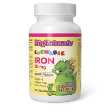 Natural Factors Big Friends Chewable Iron