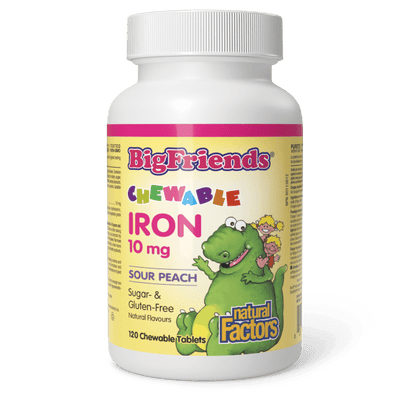 Natural Factors Big Friends Chewable Iron