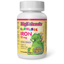 Natural Factors Big Friends Chewable Iron