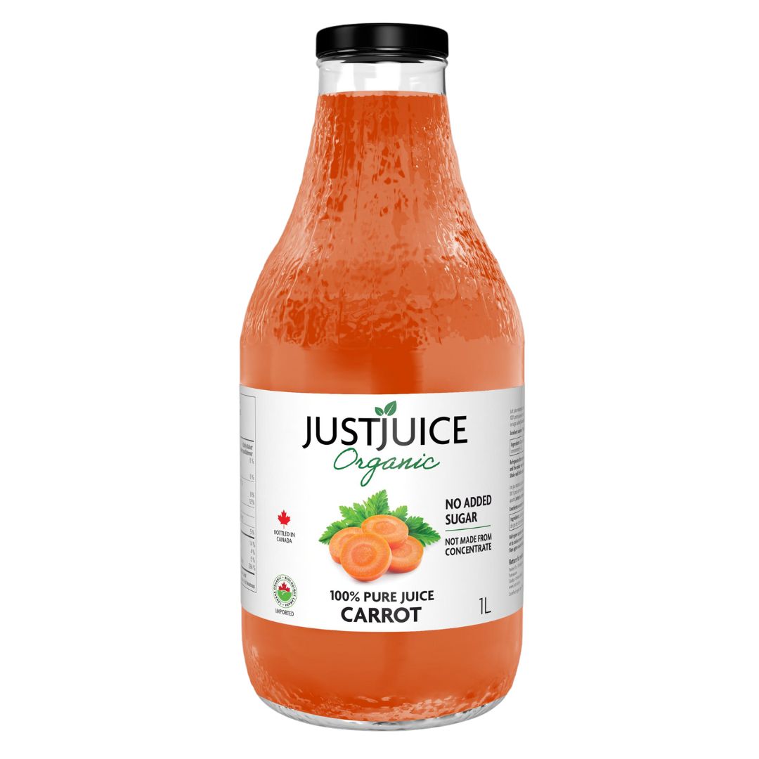Just Juice Organic Carrot Juice (1Lt) - Lifestyle Markets