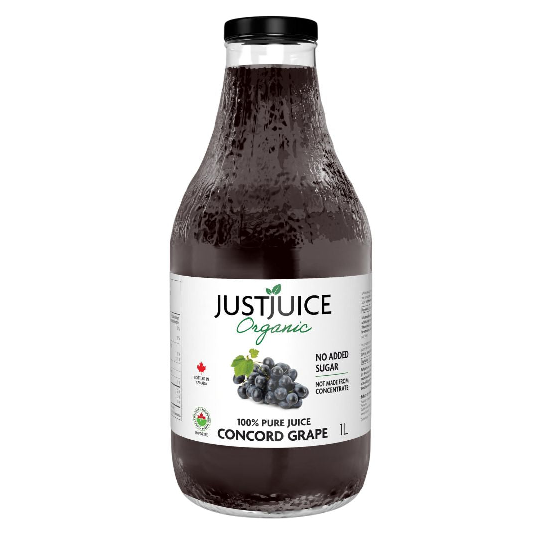 Just Juice Organic Concord Grape (1L) - Lifestyle Markets