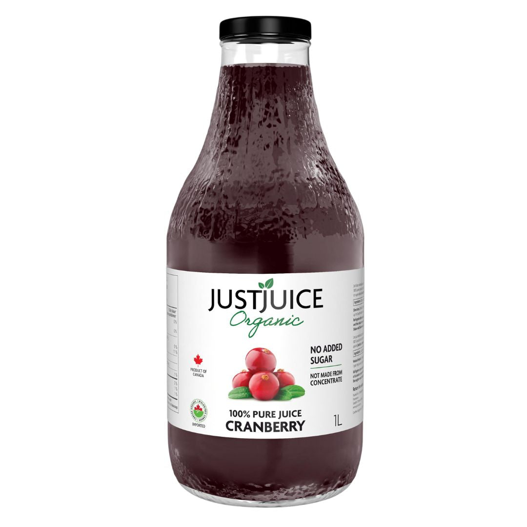 Just Juice Organic Cranberry Juice (1L) - Lifestyle Markets