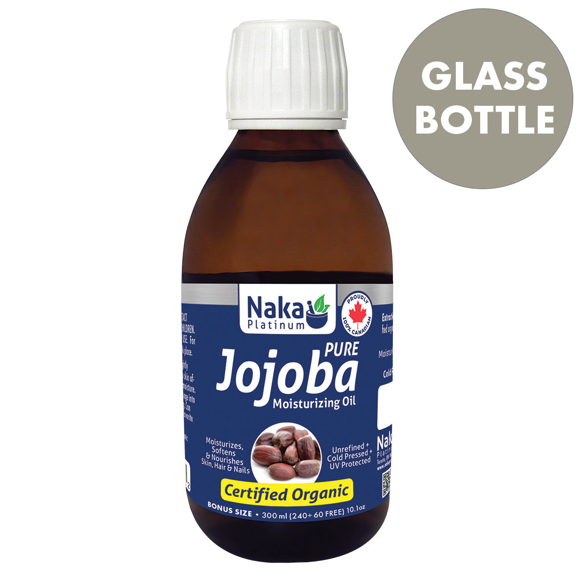 Naka Organic Jojoba Moisturizing Oil (300ml)