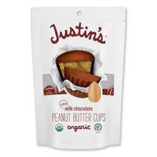 Justin's Organic Mini Milk Peanut Butter Cups (120g) - Lifestyle Markets