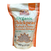 Taj Mahal Organic Kabuli Chana (Chickpeas) (908g) - Lifestyle Markets