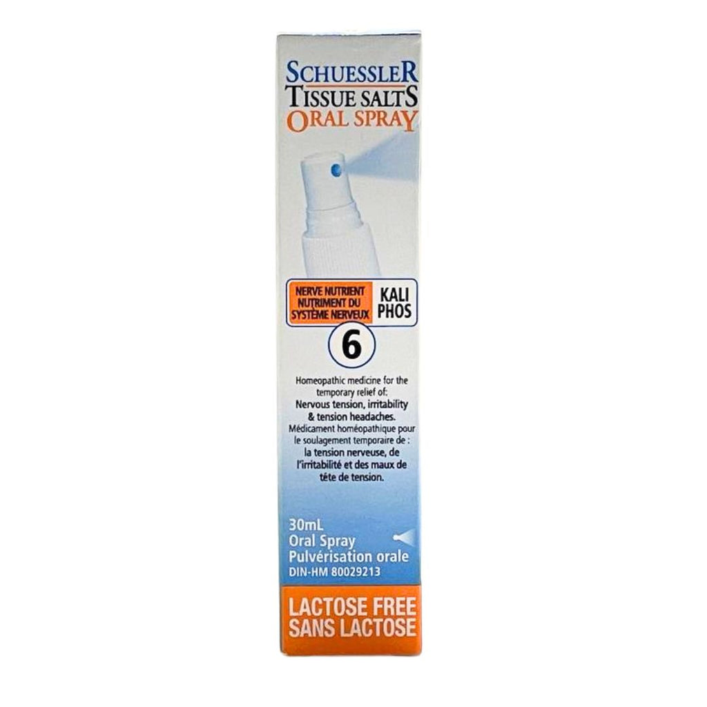 Schuessler Tissue Salts Spray - Kali Phos No. 6 (30 ml)