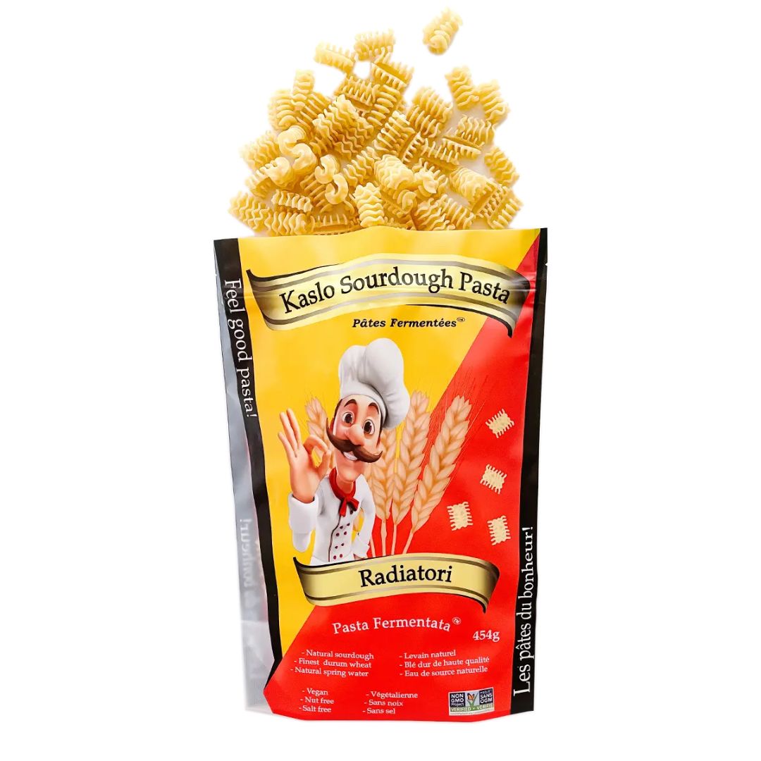 Kaslo Sourdough Pasta Classic Radiatori (454g)