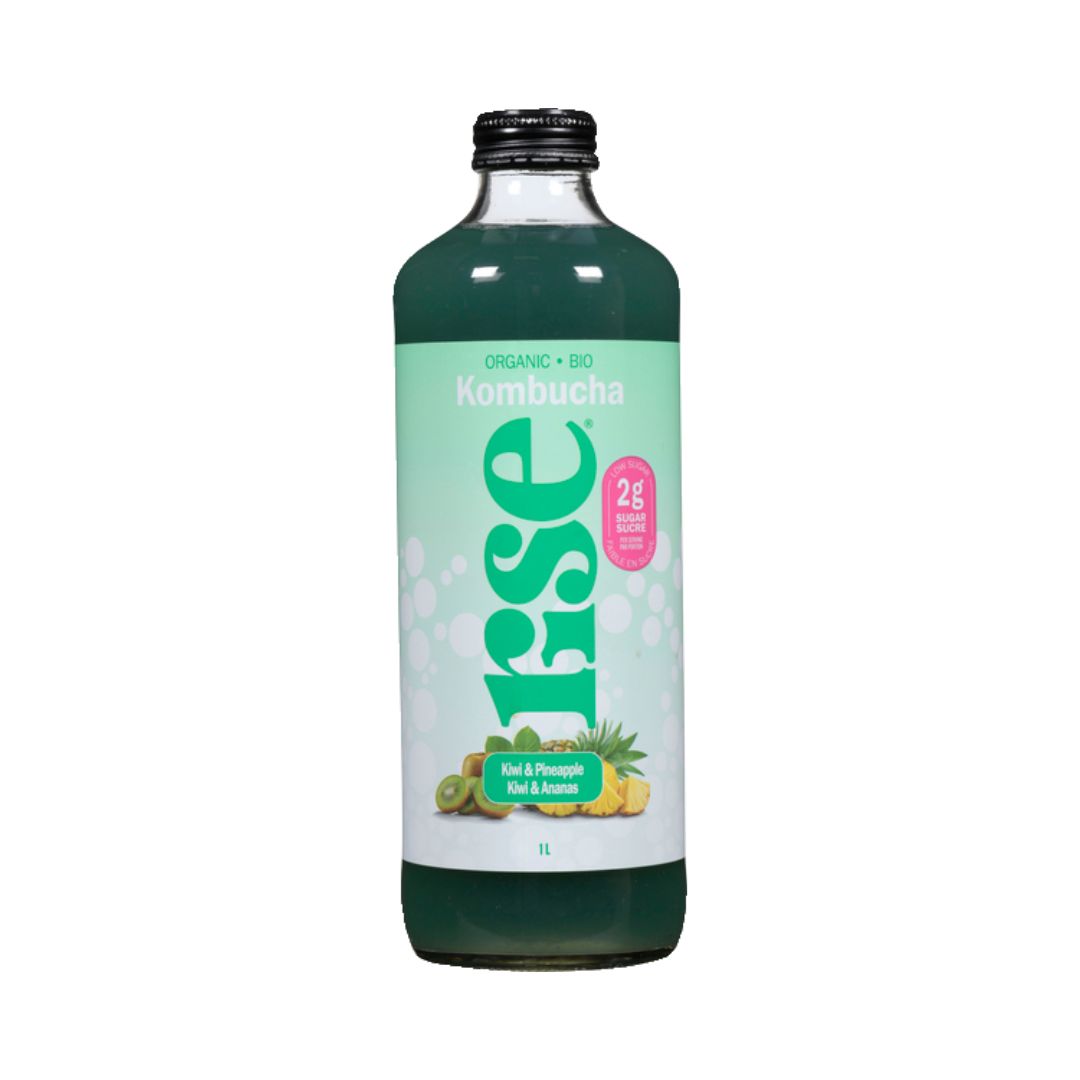 Rise Kombucha - Kiwi & Pineapple (1L)