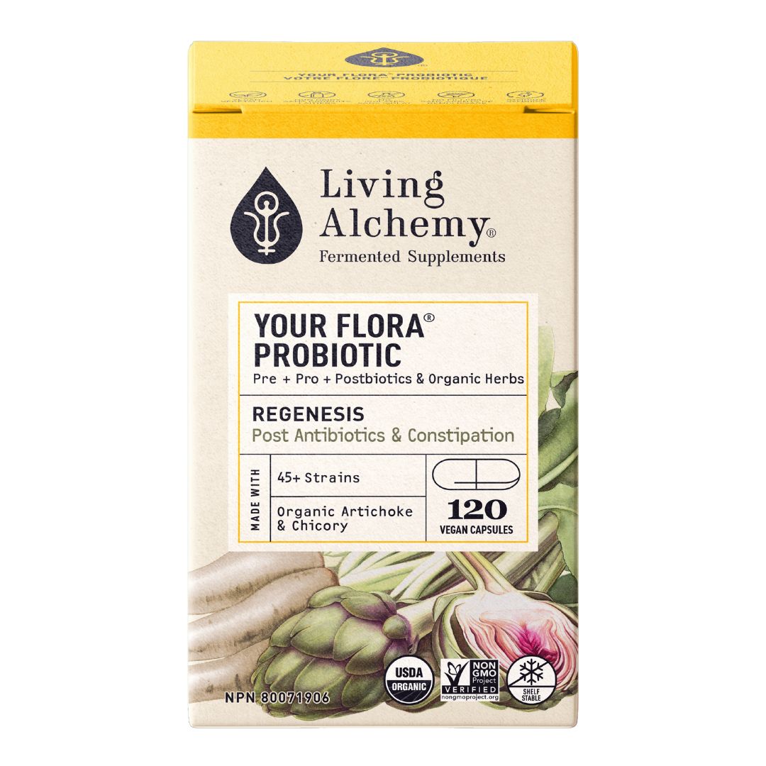 Living Alchemy Your Flora Regenesis (120 VCaps) - Lifestyle Markets