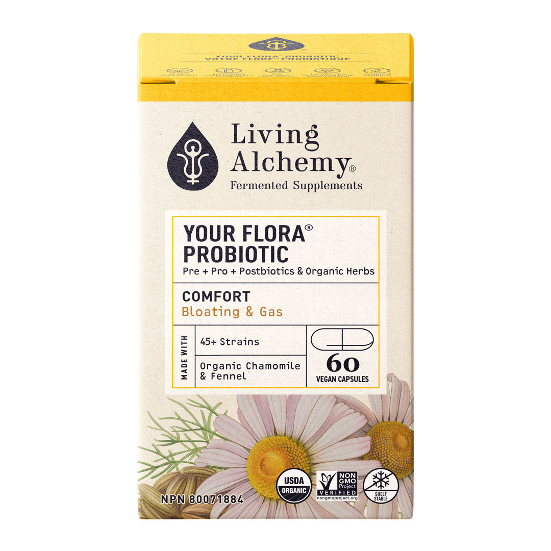 Living Alchemy Your Flora Comfort (60 VCaps) - Lifestyle Markets