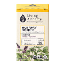 Living Alchemy Your Flora Sensitive (60 VCaps) - Lifestyle Markets