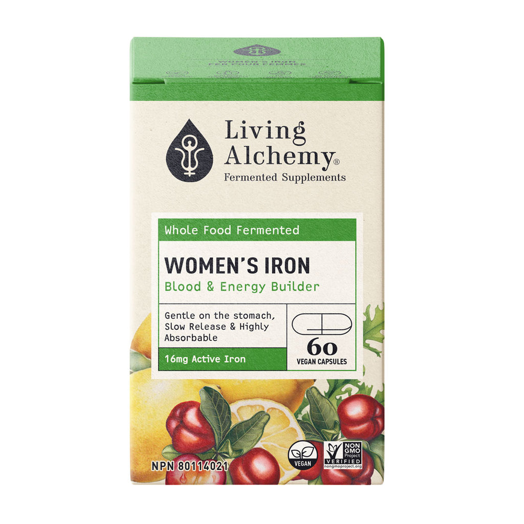 Living Alchemy Women's Iron Alive (60 VCaps)