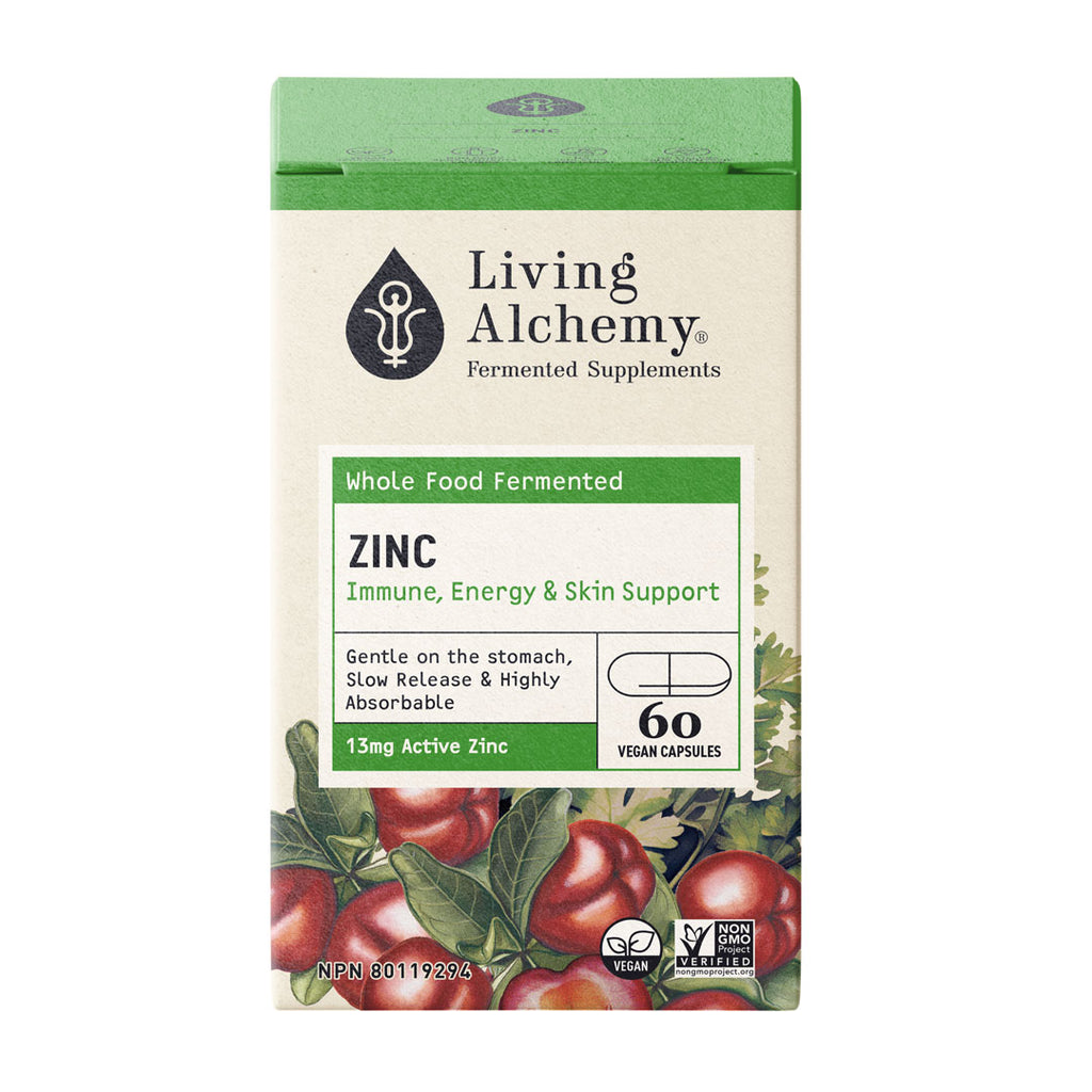 Living Alchemy Zinc Alive (60 VCaps)