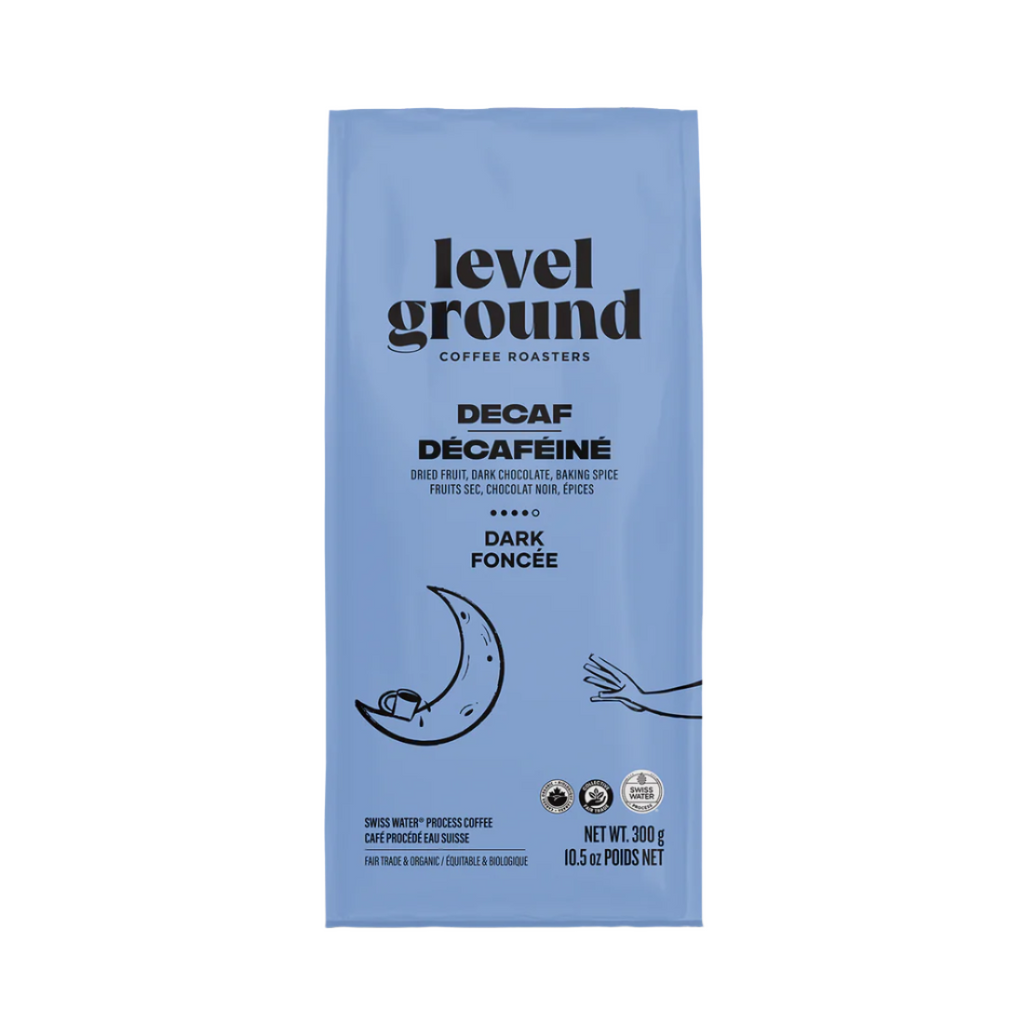 Level Ground Coffee - Decaf Ground (300g)