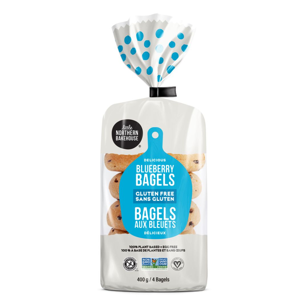 Little Northern Bakehouse Gluten-Free Bagels - Blueberry (400g) - Lifestyle Markets