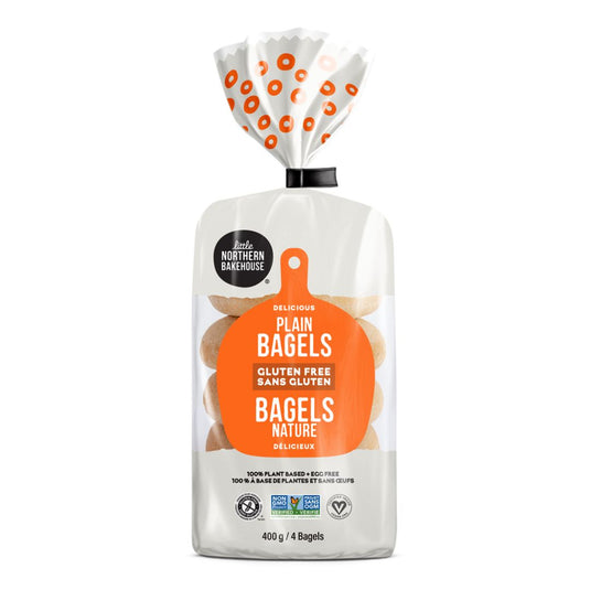 Little Northern Bakehouse Gluten-Free Bagels - Plain (400g) - Lifestyle Markets