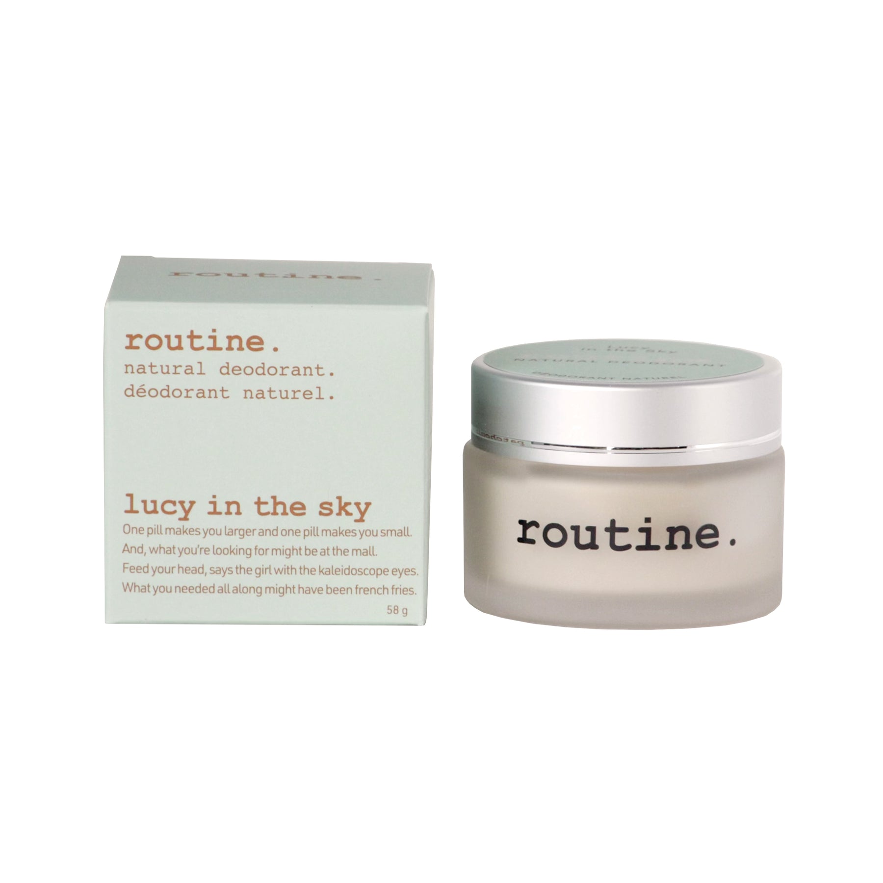 Routine Natural Deodorant - Lucy in the Sky (58g) - Lifestyle Markets