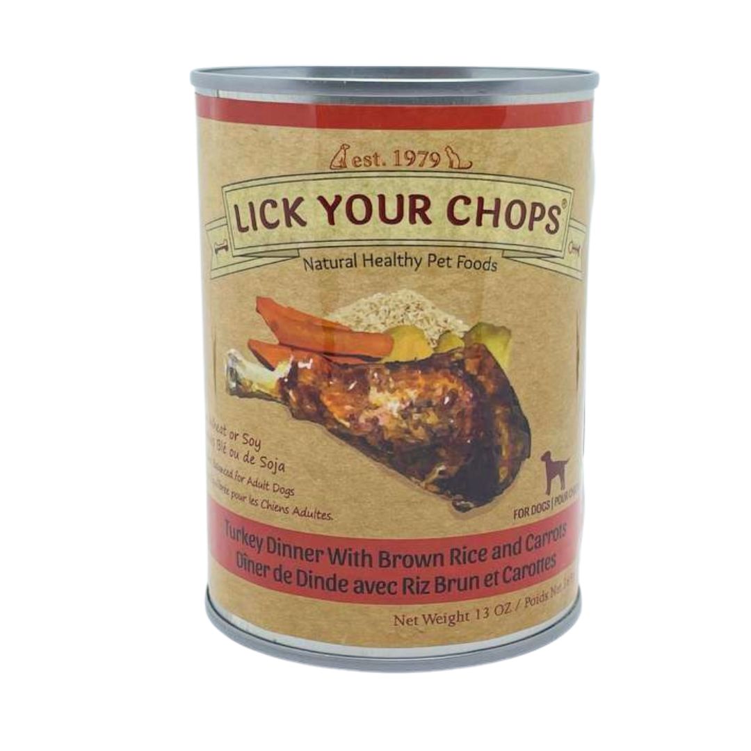 Lick Your Chops Dog Food Turkey Dinner 369g Lifestyle Markets