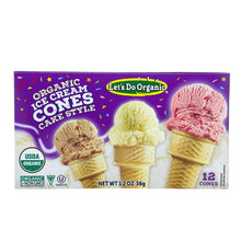 Let's Do Organic Ice Cream Cones (12 cones) - Lifestyle Markets
