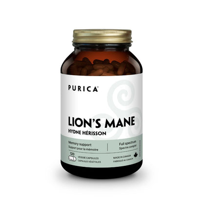 Purica Lions Mane (120 VCaps) - Lifestyle Markets