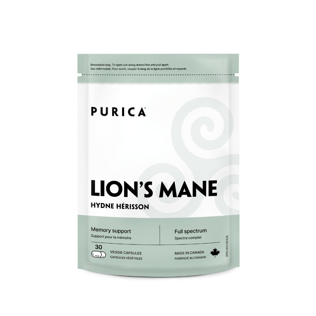 Purica Lions Mane (30 VCaps) - Lifestyle Markets