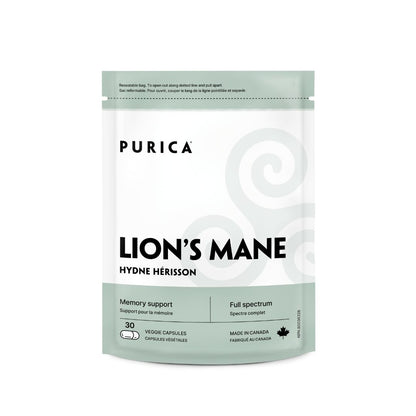 Purica Lions Mane (30 VCaps) - Lifestyle Markets