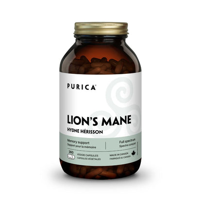 Purica Lions Mane (360 VCaps) - Lifestyle Markets
