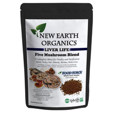 New Earth Organics Liver Life - 5 Mushroom Blend (227g) - Lifestyle Markets