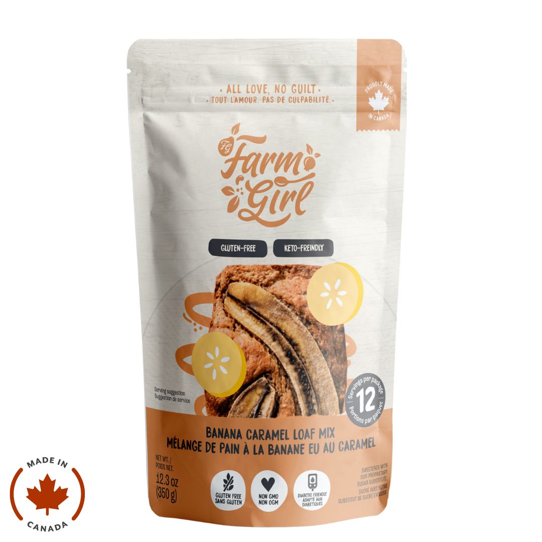 Farm Girl Loaf Mix Banana Caramel (350g) - Lifestyle Markets