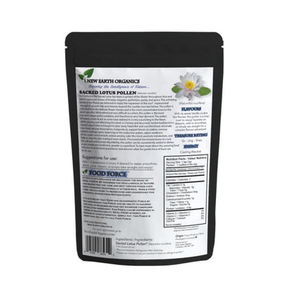 New Earth Organics Lotus Pollen (112g) - Lifestyle Markets