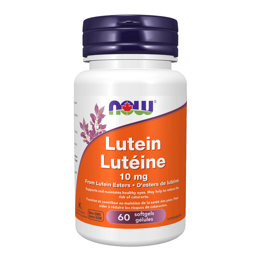 Now Lutein 10mg (60 sgels) - Lifestyle Markets