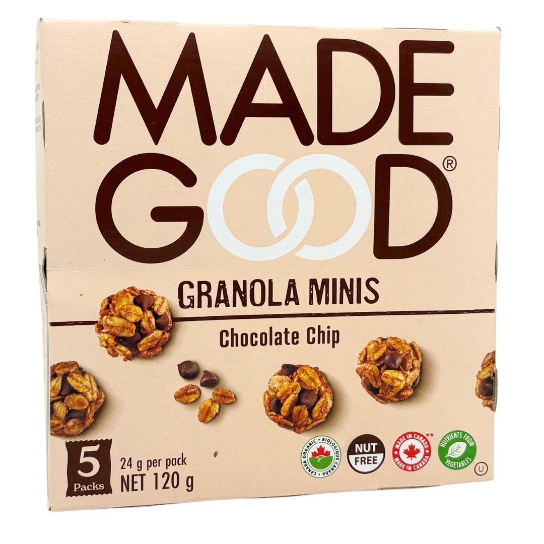 Made Good Granola Minis Chocolate Chip (5x24g) - Lifestyle Markets