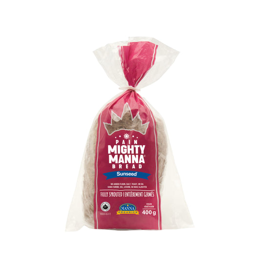 Mighty Manna Sprouted Sunseed Bread (400g) - Lifestyle Markets