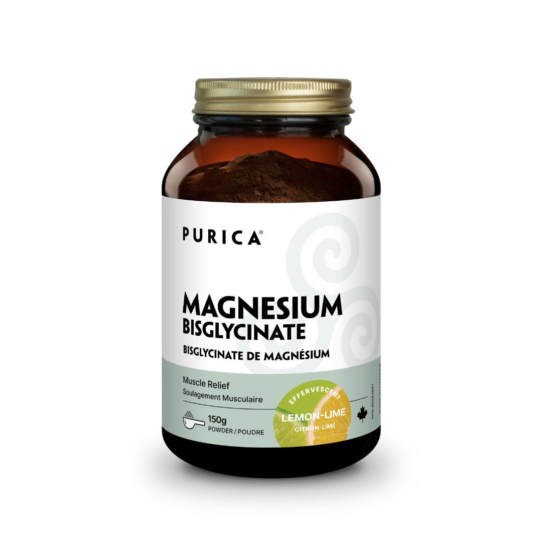 Purica Magnesium Bisglycinate - Lemon Lime (150g) - Lifestyle Markets