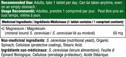 MegaFood Magnesium (60 Tabs) - Lifestyle Markets
