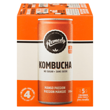 Remedy Kombucha - Mango Passion (4x330ml) - Lifestyle Markets