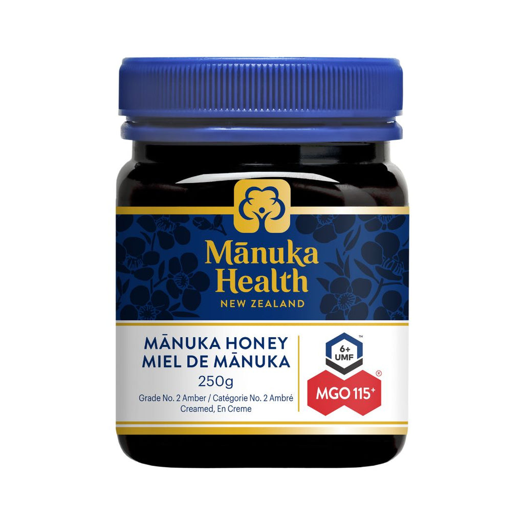 Manuka Health MGO 115+ • UMF 6+ Mānuka Honey (250g)